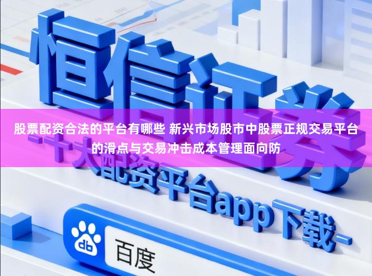 股票配资合法的平台有哪些 新兴市场股市中股票正规交易平台的滑点与交易冲击成本管理面向防